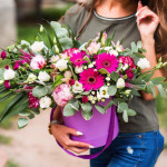 Букет Ларэйн из 9 роз - магазин цветов «Фиеста» в Великом Новгороде